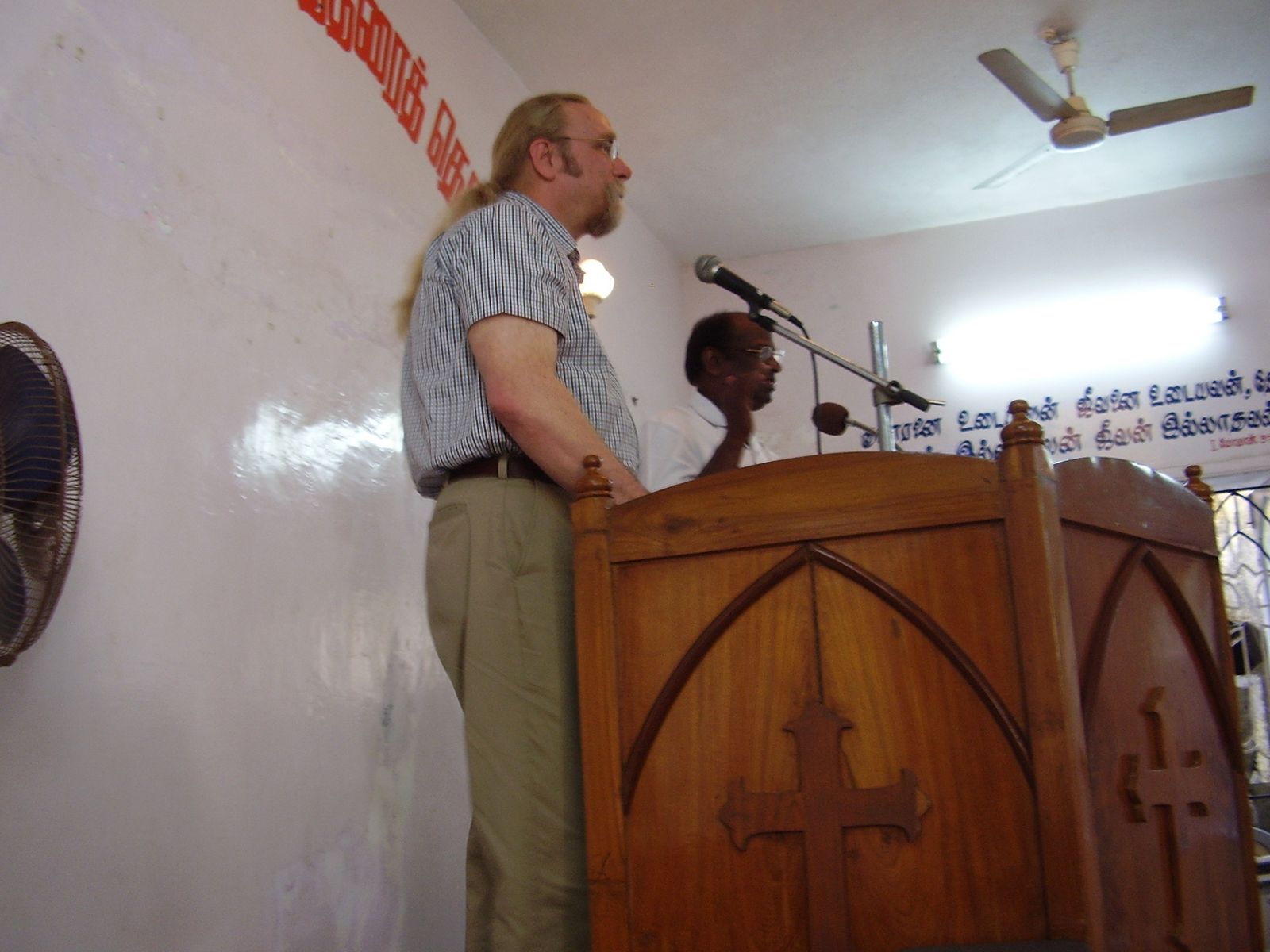 Preaching in Chennai, India